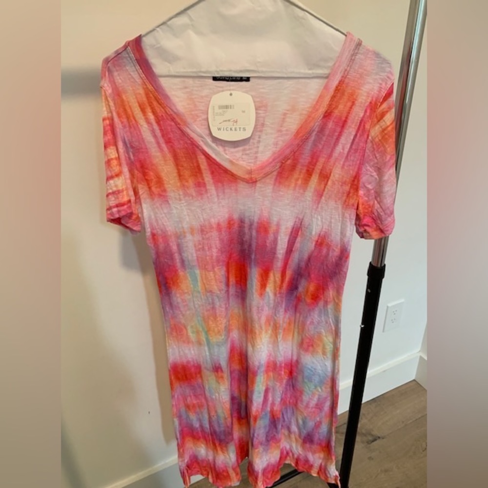 T Shirt dress from David Cline- Wickets- Wisteria